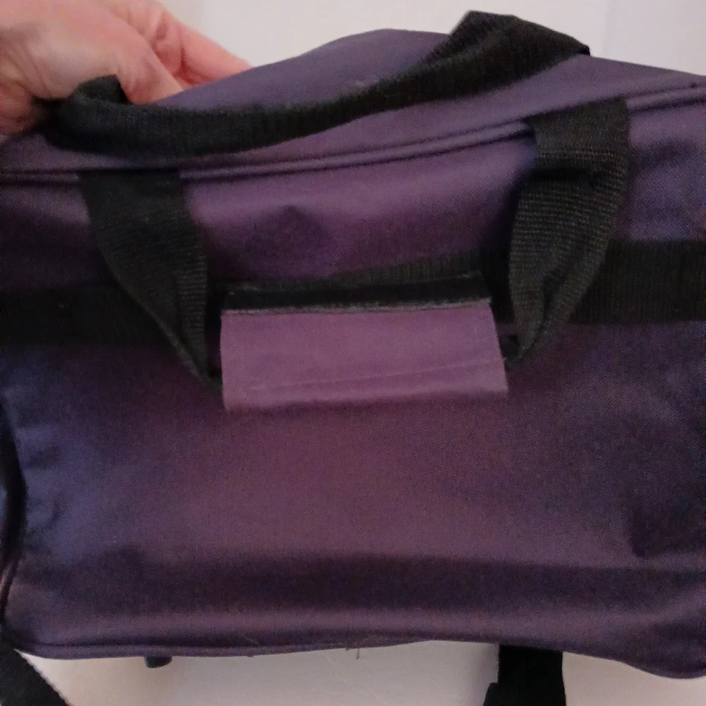 Elegant Purple Laptop Bag for Men